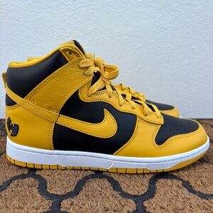 Nike Wu-Tang x Dunk Retro Premium High Yellow Shoe HJ4320-001 Men’s Size 14 NWOB